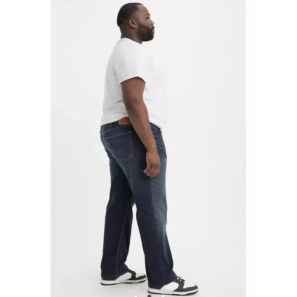 Levi's 559 Relaxed Straight Jeans Men 52x29 Big Tall Dark Wash Stretch NWT Levis